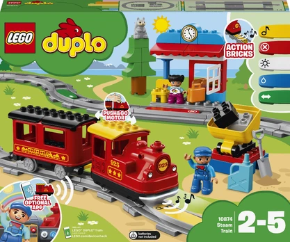 LEGO DUPLO 10874 Miesto garo traukinys