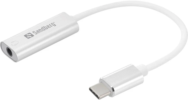 Adapteris Sandberg USB-C Audio 3.5 mm, USB-C