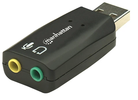MANHATTAN Hi-Speed USB 3-D Sound Adapter | 150859
