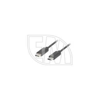 Laidas Lanberg, USB Type C/USB Type-C male, juoda