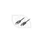 Laidas Lanberg, USB Type C/USB Type-C male, juoda kaina