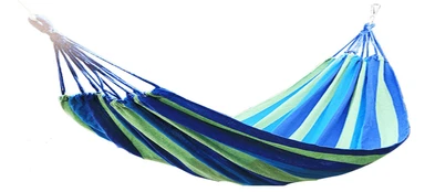 Hamakas Besk 123960, mėlynas/žalias, 200 cm kaina