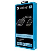 Adapteris Sandberg Displayport to DVI Displayport, DVI kaina