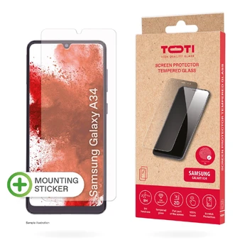 Apsauginis stiklas Samsung Galaxy A34, 2D (Toti)