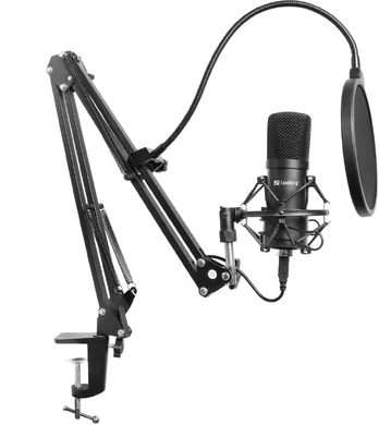 Mikrofonas Sandberg Streamer USB Microphone Kit
