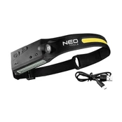 Prožektorius ant galvos Neo tools 99-097, kraunamas USB kaina