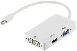 Extra Digital Adapteris mini DisplayPort į HDMI, DVI, VGA