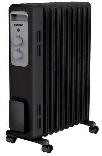 Tepalinis radiatorius SENCOR SOH 3309BK, 2000W, 9 sekcijos