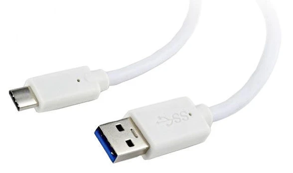 CABLE USB-C TO USB3 0.5M WHITE/CCP-USB3-AMCM-W-0.5M GEMBIRD