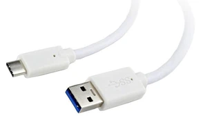 CABLE USB-C TO USB3 0.5M WHITE/CCP-USB3-AMCM-W-0.5M GEMBIRD kaina