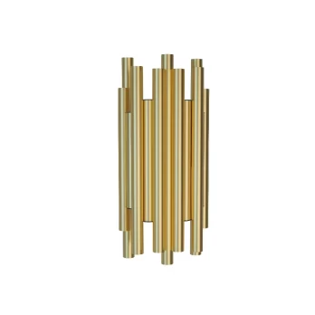 Sieninis LED šviestuvas Organic Aukso W0311D