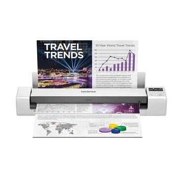 Skeneris Brother DS-940DW Duplex Portable Document Scanner with Wireless Network Connection