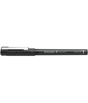 Rašiklis SCHNEIDER XTRA 823, 0.3mm, juoda