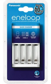 Elementų įkroviklis Panasonic Eneloop Basic Charger BQ CC51