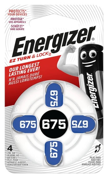 ENERGIZER 675 TL4 baterija klausos aparatui