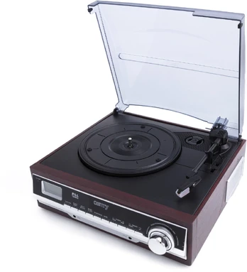 Camry Turntable CR 1168 Bluetooth, USB port, AUX in, Brown