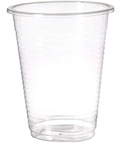 Vienkartinės stiklinės, 200 ml, 100 vnt., permatomos kaina