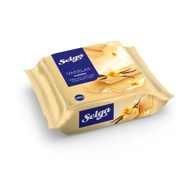Vafliai SELGA, vaniliniai, 180 g