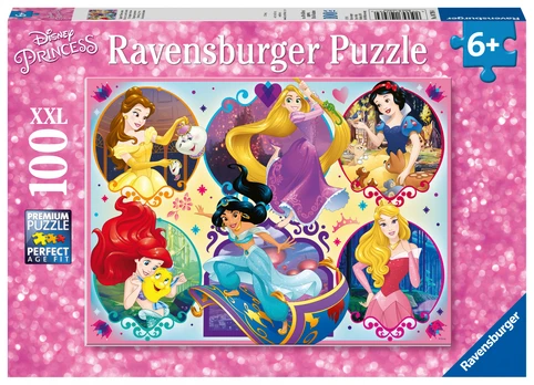 Dėlionė Ravensburger Disney Princess, 100 d.