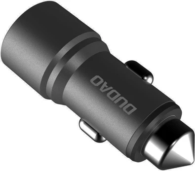 Įkroviklis Dudao, 2 x USB, pilka