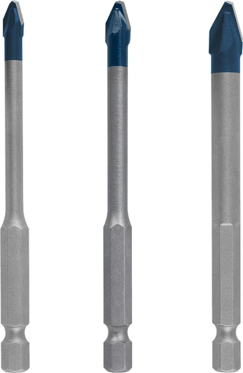 Grąžtas 3 dalių grąžtų rinkinys BOSCH Expert Hex-9 HardCeramic