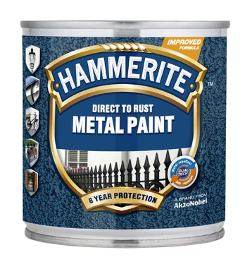 Emaliniai dažai Hammerite Smooth, 0.25 l, balta