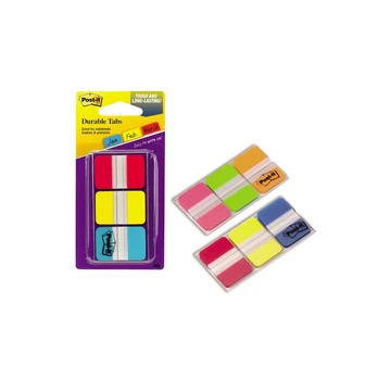 Lipnūs žymekliai POST-IT, 25,4 x 38 mm, 3 spalvos