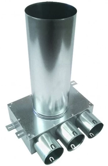 Metalinė dėžutė difuzoriui Prodmax, 3x75/125