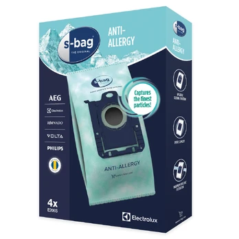 Dulkių siurblio maišelis Electrolux E206S s-bag® Hygiene Anti-Allergy, 4 vnt.