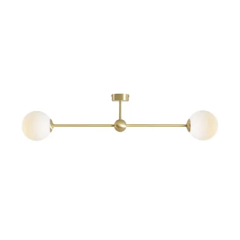 Šviestuvas White Pearl L žalvaris