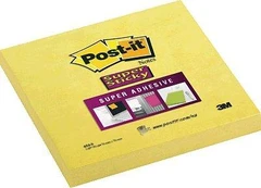 3M Lipnūs lapeliai POST-IT Super sticky, 76 x 76 mm, 90 lapelių