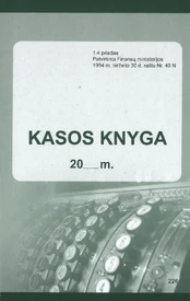 Technoinform Savikopijuojanti kasos knyga ZA5 kaina