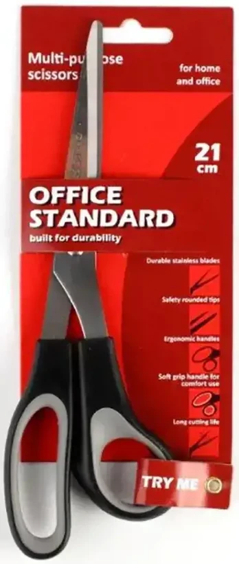 FAT Žirklės OFFICE STANDARD COMFORT, 21 cm