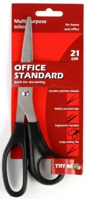 FAT Žirklės OFFICE STANDARD, 21 cm kaina