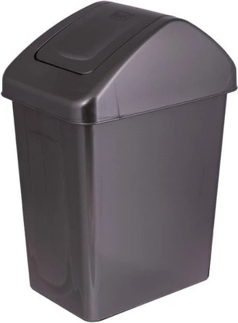 Šiukšliadėžė Branq, pilka, 10 l