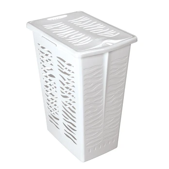 Skalbinių dėžė Branq, 30 l, balta