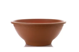 Vazonas Plasticotto Bowl, plastikinis, Ø 60 cm, rudas kaina
