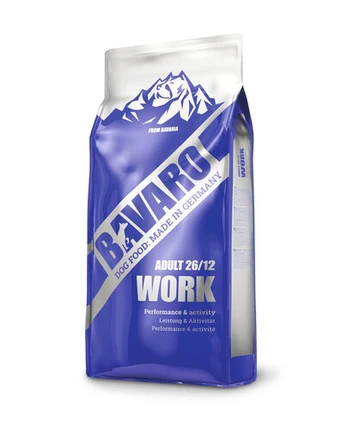 Bavaro Work 26/12 pašaras aktyviems šunims, 18 kg