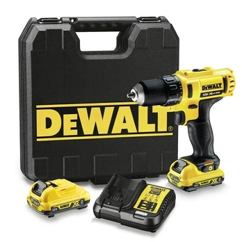Akumuliatorinis suktuvas-gręžtuvas Dewalt DCD710D2-QW, 12 V, 2000 mAh