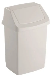 Šiukšliadėžė Curver Click-It, balta, 50 l kaina