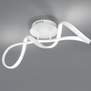 Lubinis LED šviestuvas Perugia baltas