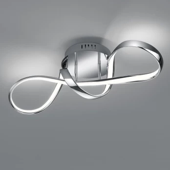 Lubinis LED šviestuvas Perugia chromo