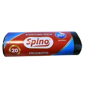 Šiukšlių maišai SPINO, HDPE, 20L, kaina
