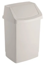 Šiukšliadėžė Curver Click-It, balta, 15 l kaina