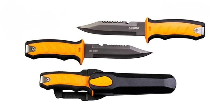 Turistinis peilis Akara Dolphin KAD-24/7, 247 mm