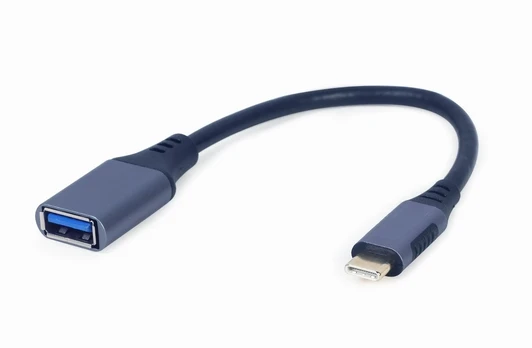 GEMBIRD USB-C to OTG AF adapter grey | A-USB3C-OTGAF-01