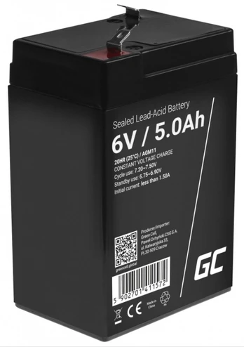 GREENCELL Battery AGM 6V 5AH | AGM11