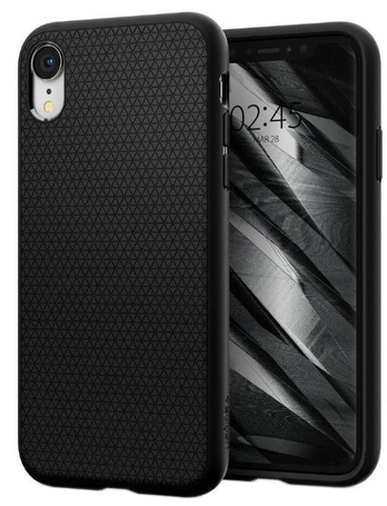 Telefono dėklas Spigen, Apple iPhone XR, juoda