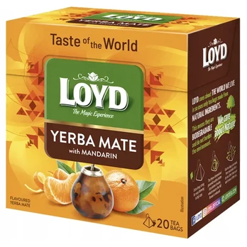 Arbata LOYD Yerba Mate-Mandarine 20x1,7g