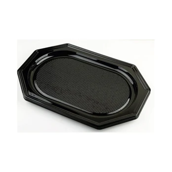 Padėklas PET juodas, 54 x 36 cm, 10 vnt.